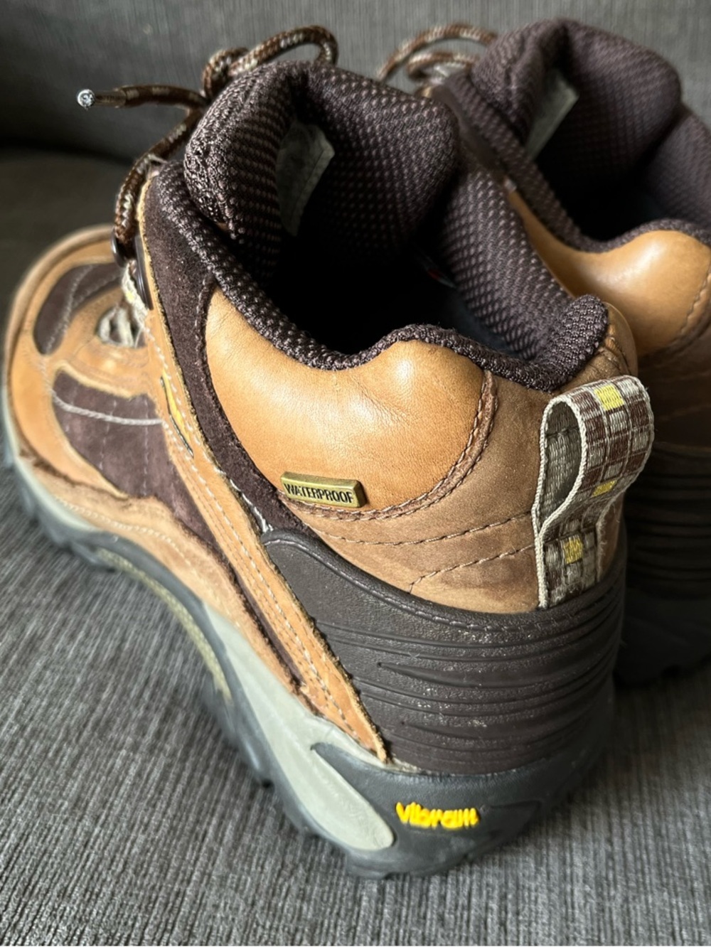 Merrell Siren Mid Thermo J16018 Brown Waterproof Winter Hiking Boots 8.5 - Picture 2 of 14